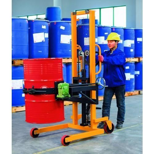 山西装卸机械 适用于工厂,车间,仓库,油库的圆桶装卸,搬运,堆垛